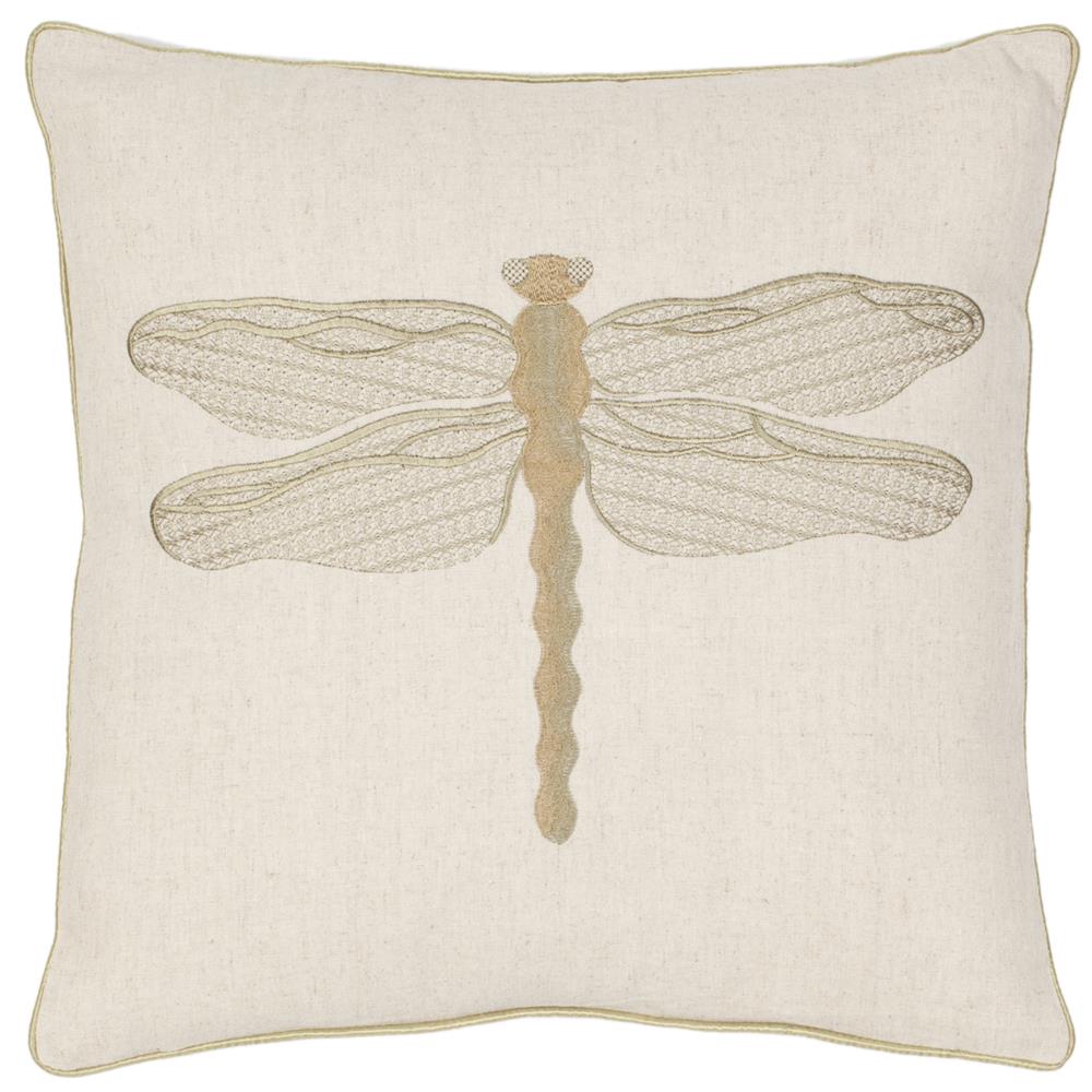 Safavieh PIL815A-1818-SET2 COASTAL AZURE DAMSELFLY Pillows (Set of 2)